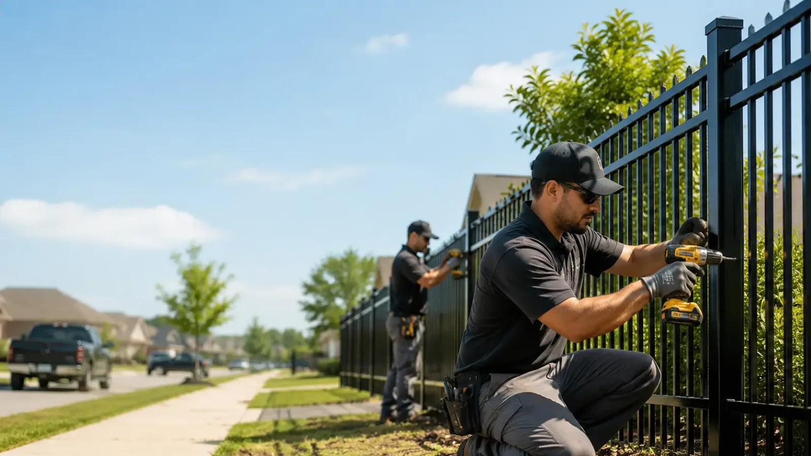 Metal Fence Installation in Forsyth, IL